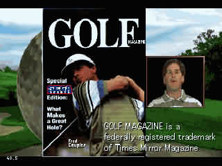 Game 36 Great Holes Starring Fred Couples (Sega 32x - 32x)
