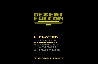 Game Desert Falcon (Atari 2600 - a2600)