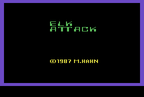 Game Elk Attack (Atari 2600 - a2600)