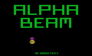 Game Alpha Beam with Ernie (Atari 2600 - a2600)