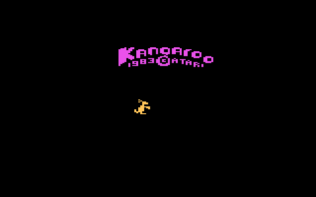 Game Kangaroo (Atari 2600 - a2600)