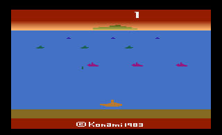 Down-load a game Marine Wars (Atari 2600 - a2600)