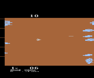 Game Meteor Defense (Atari 2600 - a2600)