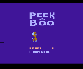 Game Peek-A-Boo (Atari 2600 - a2600)