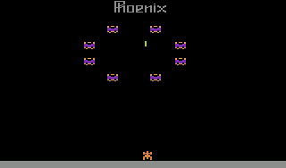 Game Phoenix (Atari 2600 - a2600)