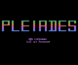 Game Pleiades (Atari 2600 - a2600)