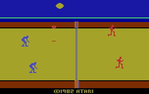 Game RealSports Volleyball (Atari 2600 - a2600)