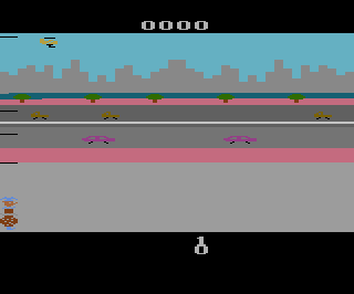 Game Schussel, der Polizistenschreck (Atari 2600 - a2600)