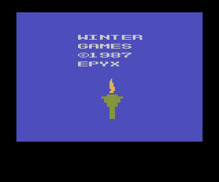 Game Winter Games (Atari 2600 - a2600)