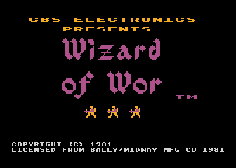 Game Wizard of Wor (Atari 5200 - a5200)