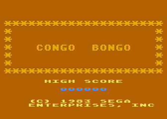 Game Congo Bongo (Atari 5200 - a5200)