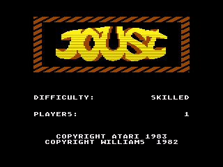 Game Joust (Atari 5200 - a5200)