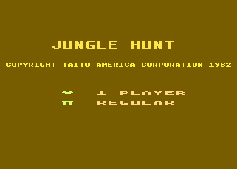Game Jungle Hunt (Atari 5200 - a5200)