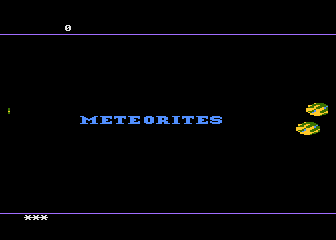 Game Meteorites (Atari 5200 - a5200)