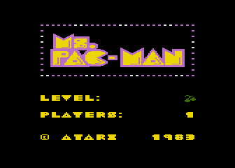 Game Ms. Pac-Man (Atari 5200 - a5200)
