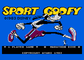 Game Sport Goofy (Atari 5200 - a5200)