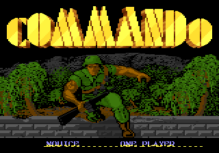 Game Commando (Atari 7800 - a7800)