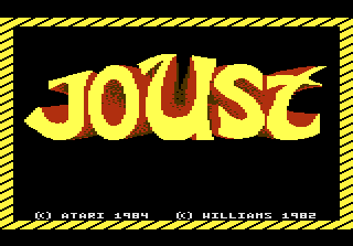 Game Joust (Atari 7800 - a7800)