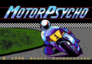 Game Motor Psycho (Atari 7800 - a7800)