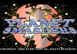 Game Planet Smashers (Atari 7800 - a7800)