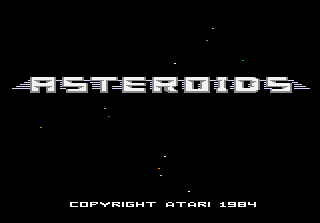Обложка игры Asteroids