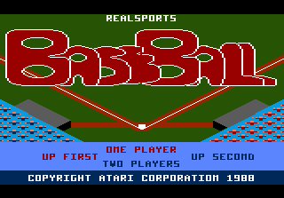 Game RealSports Baseball (Atari 7800 - a7800)