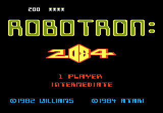 Game Robotron 2084 (Atari 7800 - a7800)
