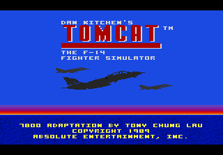 Game Tomcat - The F-14 (Atari 7800 - a7800)