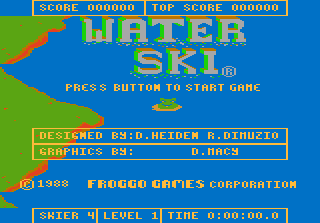 Game Water Ski (Atari 7800 - a7800)
