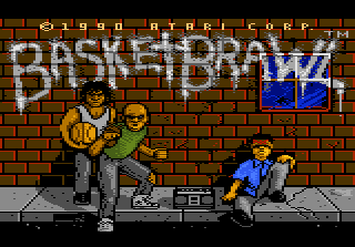 Game Basketbrawl (Atari 7800 - a7800)