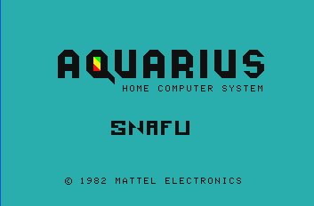 Game Snafu (Aquarius - aquarius)