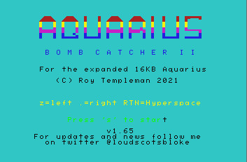 Game Bomb Catcher 2 (Aquarius - aquarius)