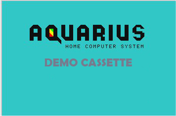 Game Demo cassette (Aquarius - aquarius)
