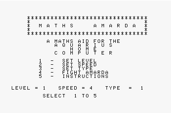 Game Maths Amarda (Aquarius - aquarius)