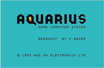 Game Breakout (Aquarius - aquarius)