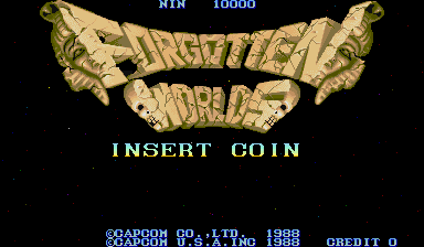 Game Forgotten Worlds (Capcom Play System 1 - cps1)