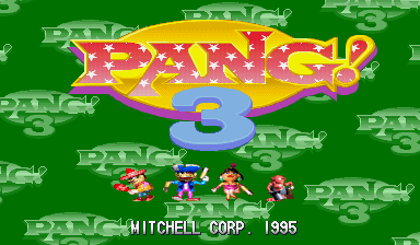 Game Pang! 3 (Capcom Play System 1 - cps1)