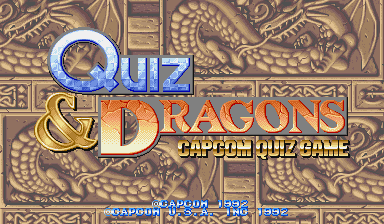 Game cover Quiz & Dragons ( - cps1)