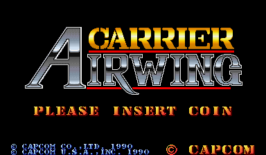 Game Carrier Air Wing (Capcom Play System 1 - cps1)