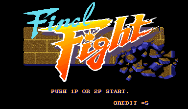 Game Final Fight (Capcom Play System 1 - cps1)
