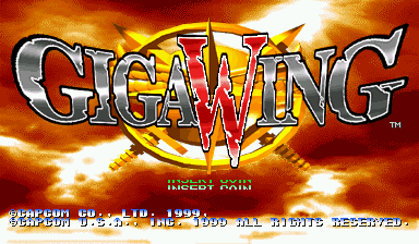 Game Giga Wing (Capcom Play System 2 - cps2)