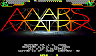 Game Mars Matrix: Hyper Solid Shooting (Capcom Play System 2 - cps2)