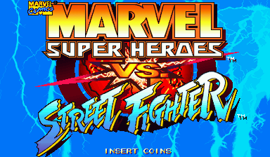 Game Marvel Super Heroes Vs. Street Fighter (Capcom Play System 2 - cps2)