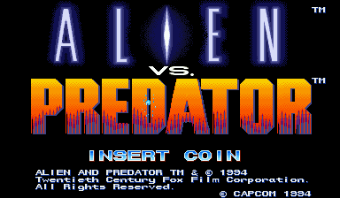 Game Alien vs. Predator (Capcom Play System 2 - cps2)