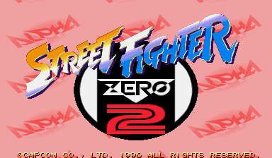 Обложка игры Street Fighter Zero 2 Alpha