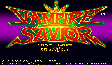 Game Vampire Savior: The Lord of Vampire (Capcom Play System 2 - cps2)