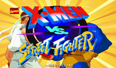 Game X-Men Vs. Street Fighter (Capcom Play System 2 - cps2)