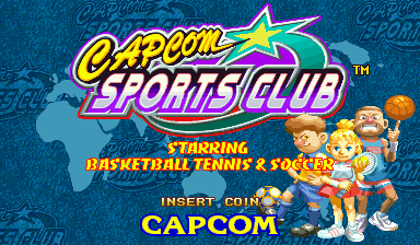 Game Capcom Sports Club (Capcom Play System 2 - cps2)