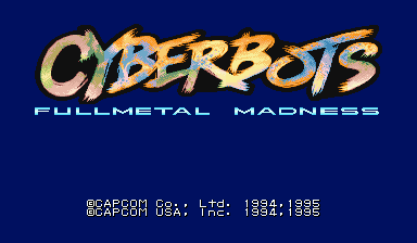 Обложка игры Cyberbots: Fullmetal Madness