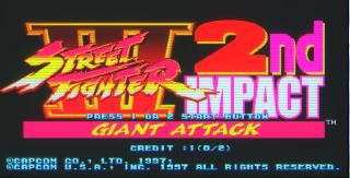 Обложка игры Street Fighter III 2nd Impact - Giant Attack